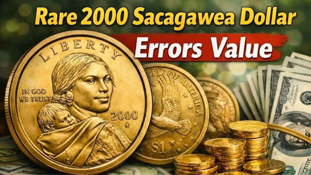 Rare 2000 Sacagawea Dollar Errors and Varieties Worth Big Money