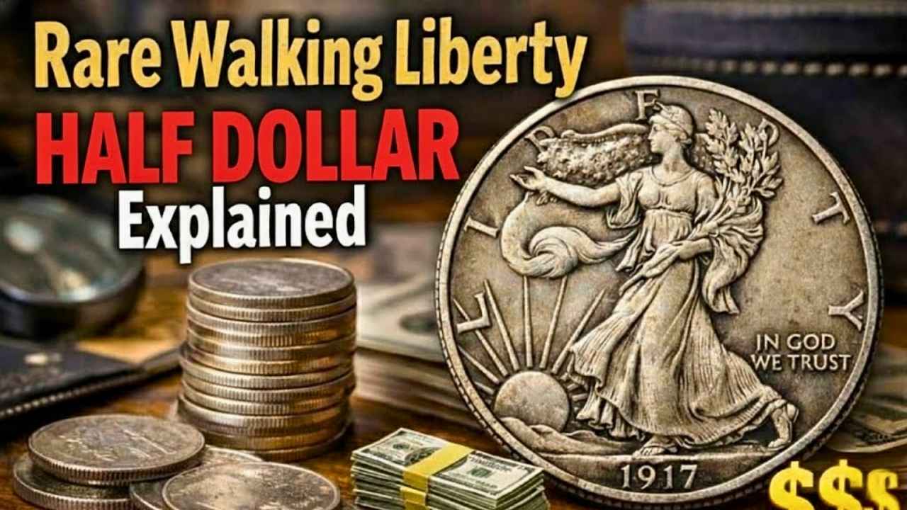 Rare 1917 Walking Liberty Half Dollar Explained Collector’s Value Guide and Hidden Treasure Worth Thousands