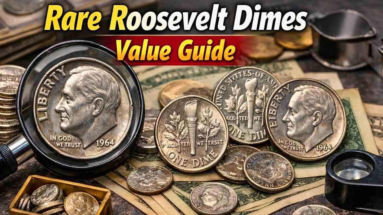 Rare Roosevelt Dimes Value Guide 2026 Collector’s Chart and Coins Worth Thousands
