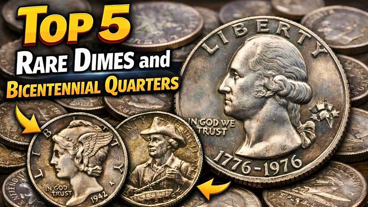 Top 5 Rare Dimes and Bicentennial Quarters Worth Thousands Complete 2026 Collector’s Value Guide