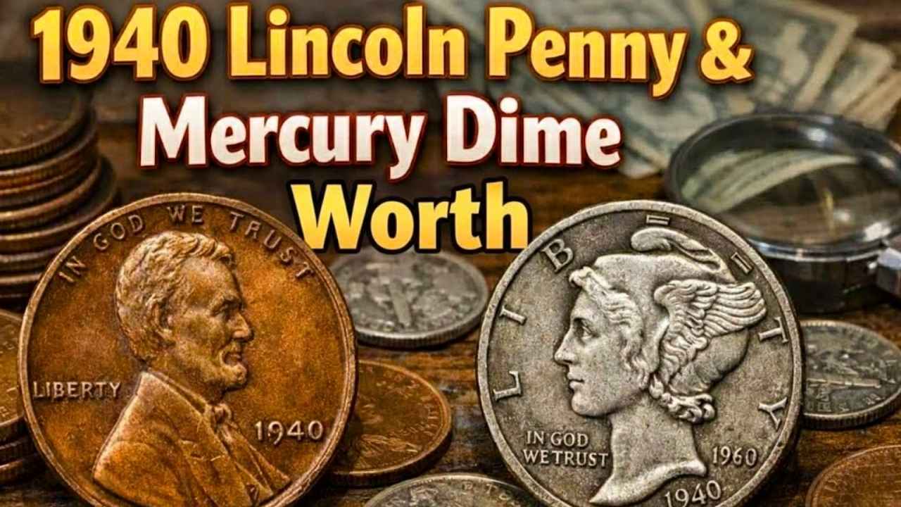 1940 Lincoln Penny & Mercury Dime Worth Collecting Complete Value Guide 2026
