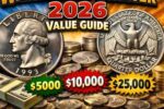 2026 Washington Quarter Value Trends Discover Coins Beyond Face Value